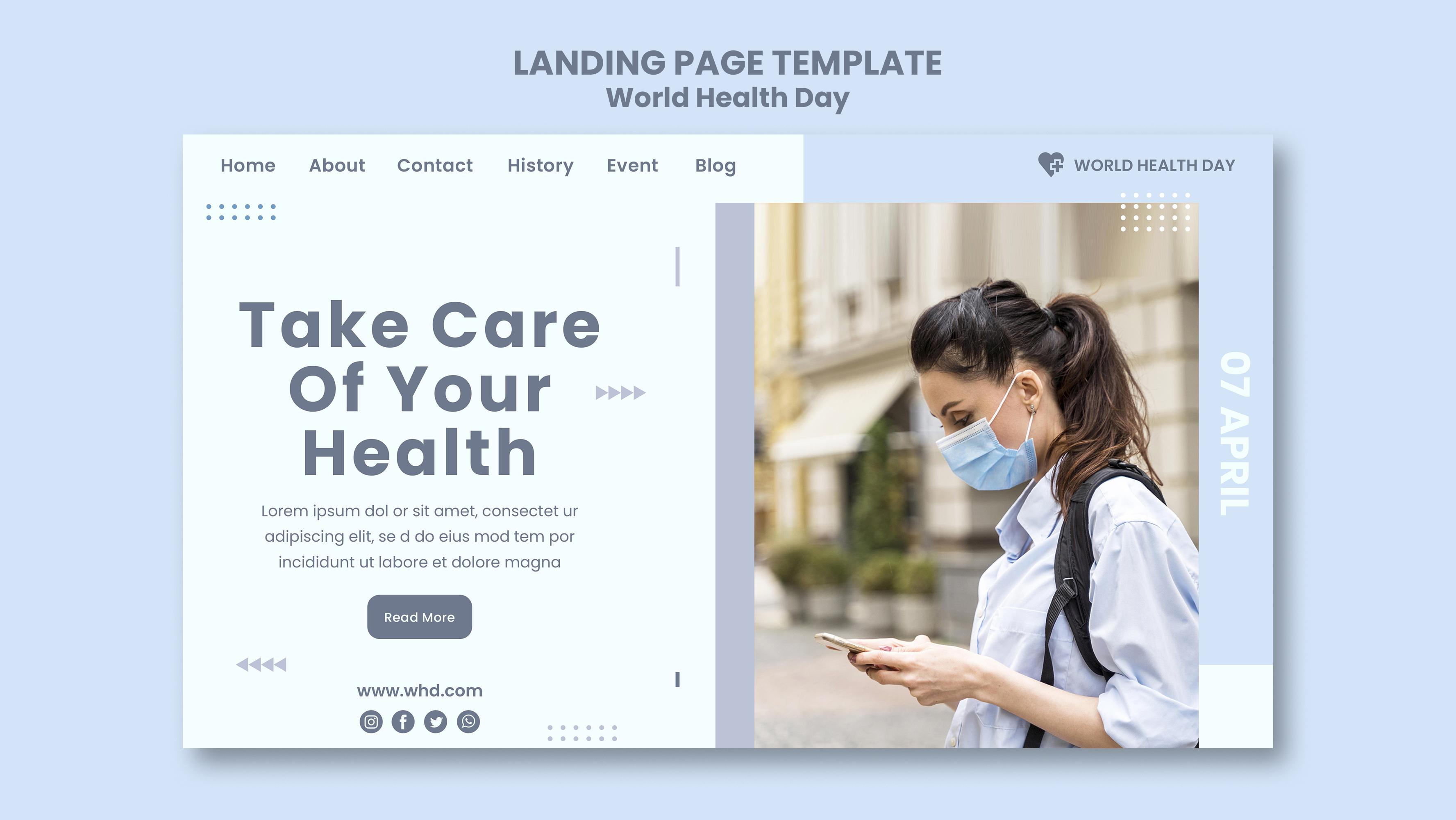 Healthcare web application theme
