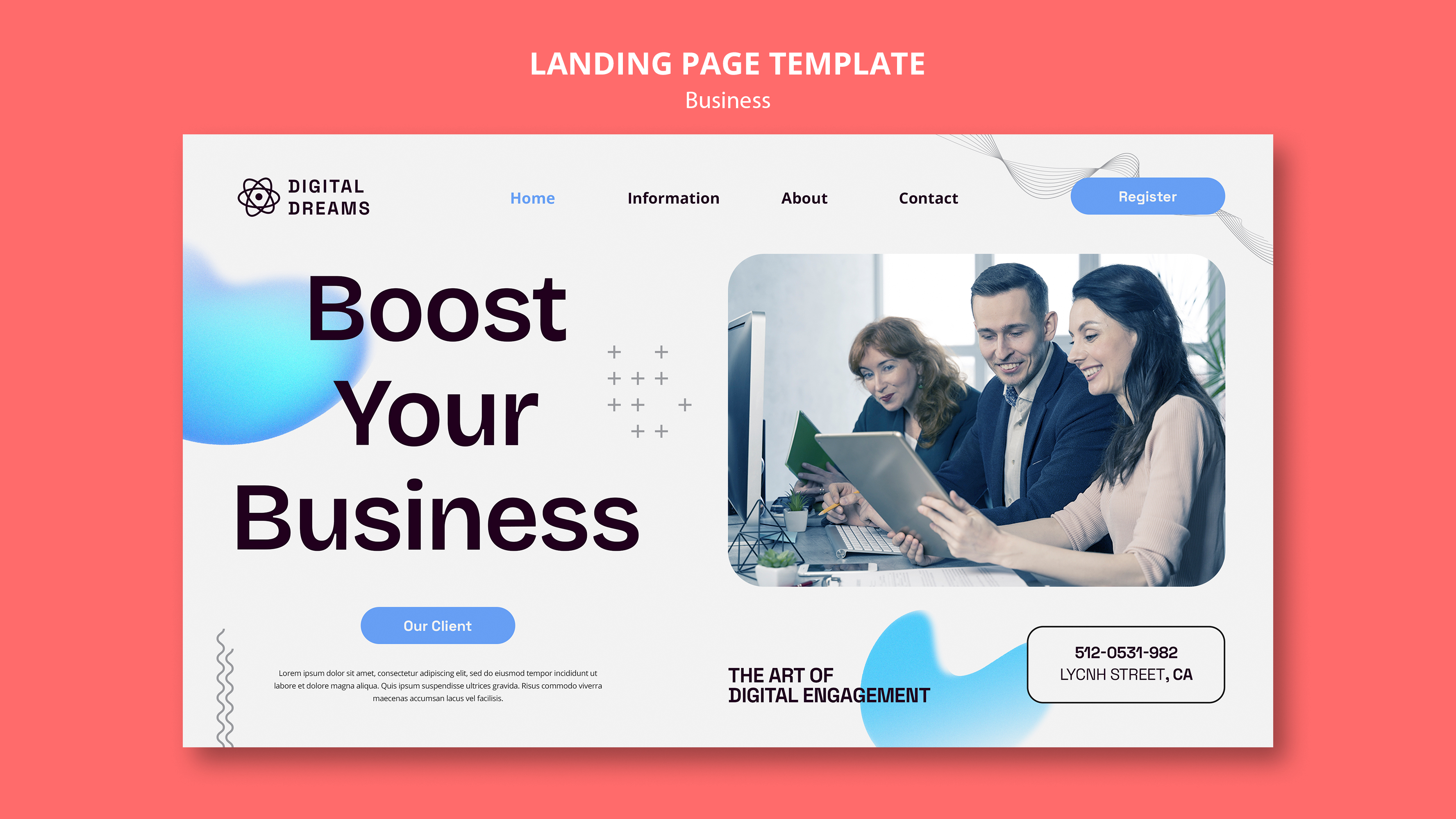 Service agency web application theme